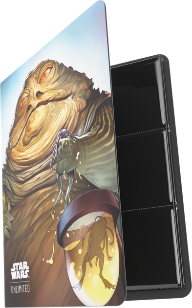 Альбом для карток Gamegenic Star Wars Unlimited Card Game 18 Pocket Leia Organa Jabba the Hutt (4251715422519) - зображення 7