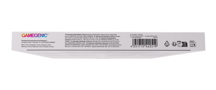 Альбом для карток Gamegenic Star Wars Unlimited Card Game 18 Pocket Leia Organa Jabba the Hutt (4251715422519) - зображення 11