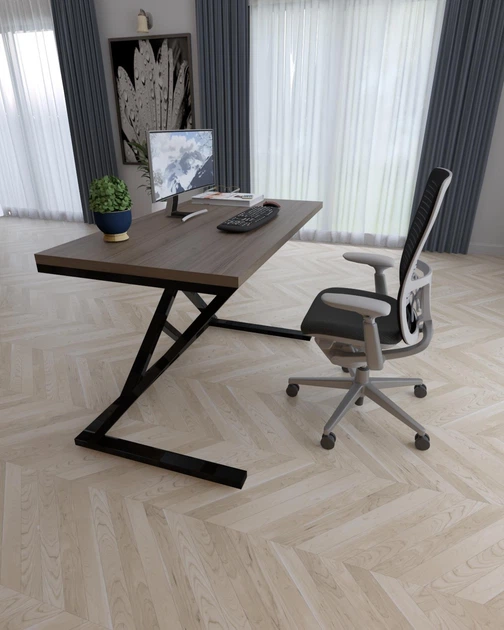 Письменный стол в стиле лофт EcoLoft Vector DSP-1385-4 Монтеверде - изображение 2