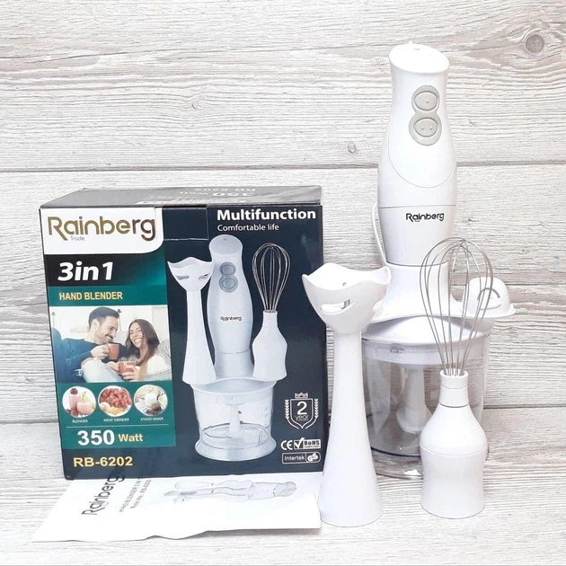 Погружной блендер Rainberg RB-6202 (Н06678) - изображение 2