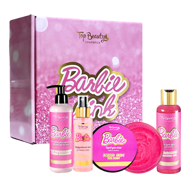 Подарунковий набір косметики для жінок Top Beauty “Barbie pink”, 4 продукти - Фото 4 Подарунковий набір косметики для жінок Top Beauty “Barbie pink”, 4 продукти - изображение 4