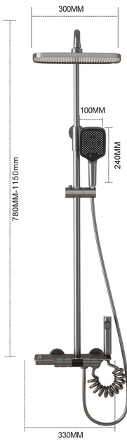 Душова система Hedo Срібна - зображення 5