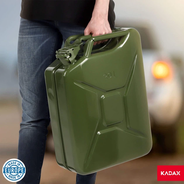 Каністра для палива Kadax Idre 20 л Зелена K4149 (5903699431825) - зображення 7
