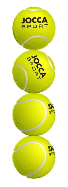 Набір тенісних м'ячів Jocca 2058 4 шт (8435253574992) - зображення 2