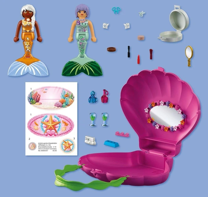 Набір іграшок Playmobil Mermaid Сумка з мушлями русалки 72105 (4008789721051) - зображення 3