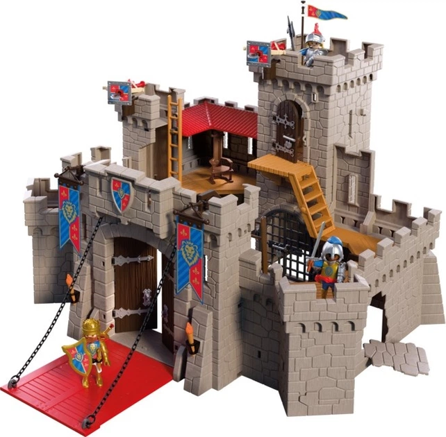 Набір іграшок Playmobil Knights Великий замок лицарів герба Лева 72112 (4008789721129) - зображення 3