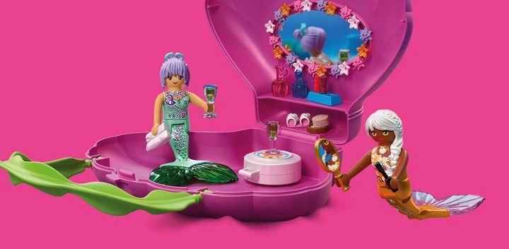 Набір іграшок Playmobil Mermaid Сумка з мушлями русалки 72105 (4008789721051) - зображення 7