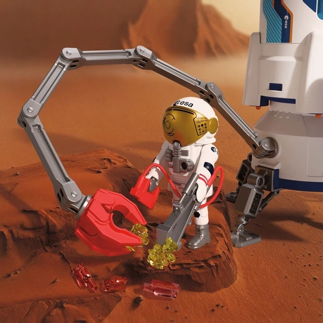 Zestaw zabawek Playmobil Space Rakieta badawcza ESA Mars 72011 (4008789720115) - obraz 4
