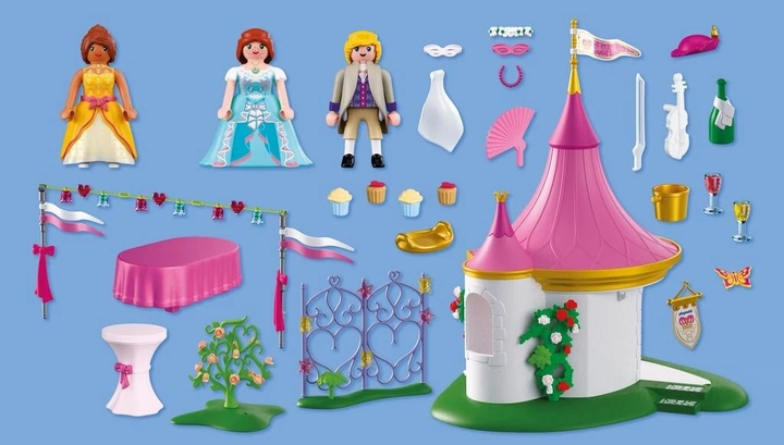 Набір іграшок Playmobil Princess Magic Маскарадний бал у павільйоні 72052 (4008789720528) - зображення 4