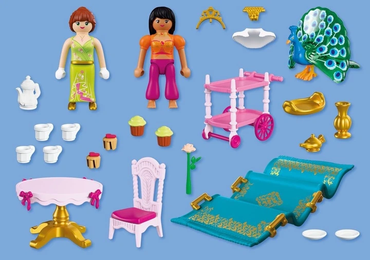 Набір іграшок Playmobil Princess Magic Візит гостей з далеку 72054 (4008789720542) - зображення 3