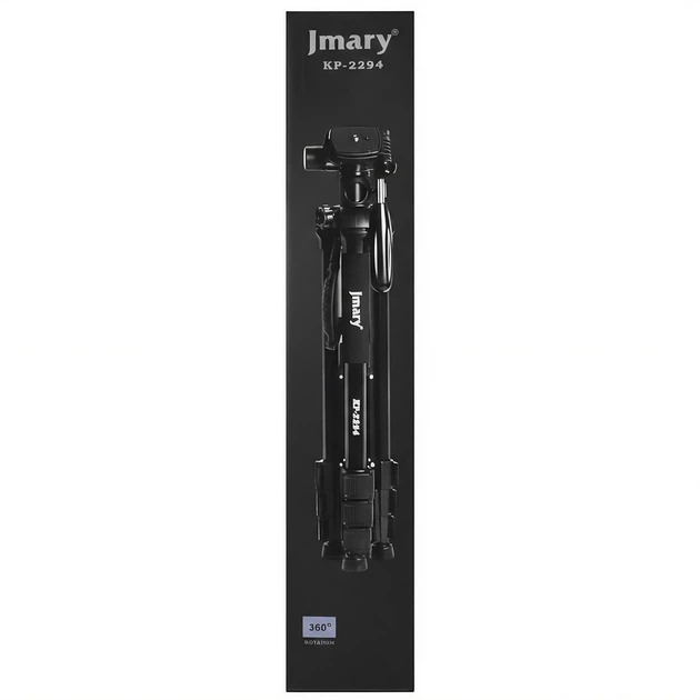 Мультифункциональный трипод JMARY KP-2294 с горизонтальной осью 2в1, 0,57–1,79 м, до 3 кг, черный - Фото 2 Мультифункциональный трипод JMARY KP-2294 с горизонтальной осью 2в1, 0,57–1,79 м, до 3 кг, черный - изображение 2