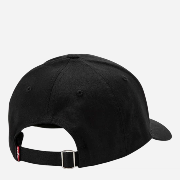 Czapka z daszkiem męska bejsbolówka Levi`s D7723-0002 One Size Czarna - obraz 2