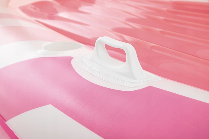 Матрац для плавання Intex з навісом 57804EU 28802 244 x 119 x 97 см Рожевий (6941057428802) - зображення 3