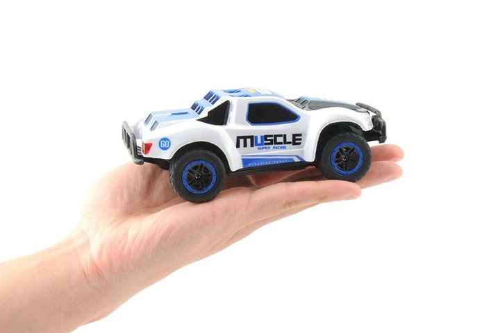 Машинка радиоуправляемая 1:43 HB Toys Muscle полноприводная (синий) - изображение 6