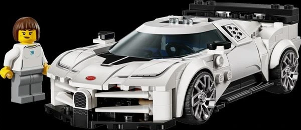 Конструктор LEGO Speed Champions Спортивний гіперкар Bugatti Centodieci 291 деталь (77240) - Фото 3 Конструктор LEGO Speed Champions Спортивний гіперкар Bugatti Centodieci 291 деталь (77240) - изображение 3