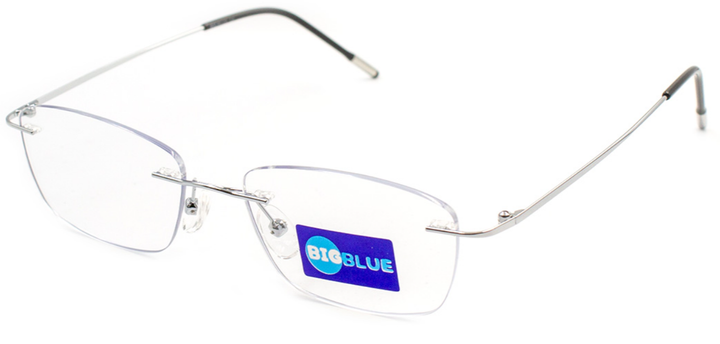 Очки для компьютера Biglue Y7 "Антиблик" ЗАЩИТА ГЛАЗ защита для глаз от экрана монитора и смартфона в комплектации с футляром и серветкой - изображение 2