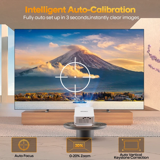Проєктор Magcubic HY300Max, Auto Focus, 400ANSI, Full HD (HY300 Max) - зображення 2