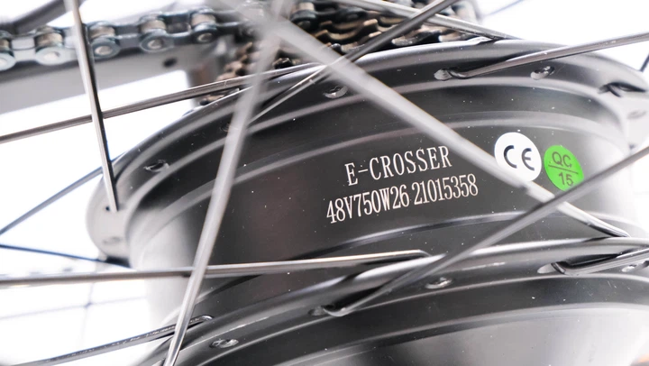 Электровелосипед Crosser Gamma 28" (500W 48V 16Ah) с ассистентом Красный - изображение 3