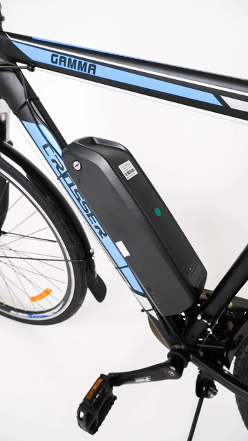 Електровелосипед Crosser Gamma 28" (500W 48V 16Ah) з асистентом Голубий - зображення 4