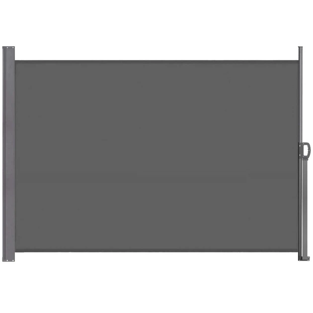 Osłona boczna Springos AW0001 na taras i balkon 250 x 160 cm Szara (5907719479088) - obraz 2