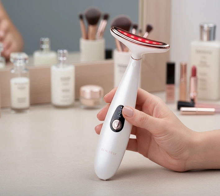 Masażer do twarzy i szyi Beautifly LumaLift Pro - obraz 6