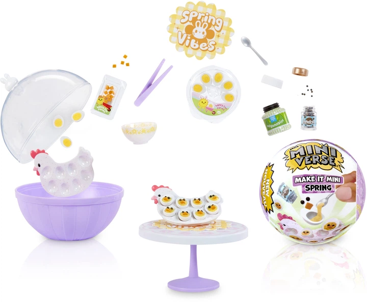 Zestaw zabawek MGA's Miniverse Make it mini: Spring 523727-33 (35051523727) - obraz 2