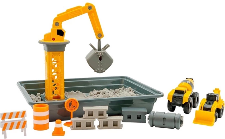 Zestaw-niespodzianka zabawek Funrise CAT Pojazdy budowlane z masą i walizką 83416 (21664834169) - obraz 3