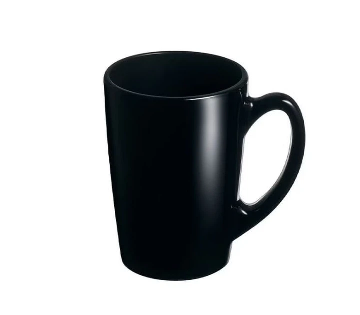 Чашка Luminarc New Morning BLACK Q4779 (320мл) - Фото 1 Чашка Luminarc New Morning BLACK Q4779 (320мл) - зображення 1