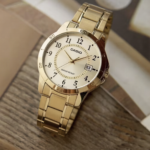 Наручні годинники CASIO MTP-V004G-9BUDF - Фото 6 Наручні годинники CASIO MTP-V004G-9BUDF - зображення 6