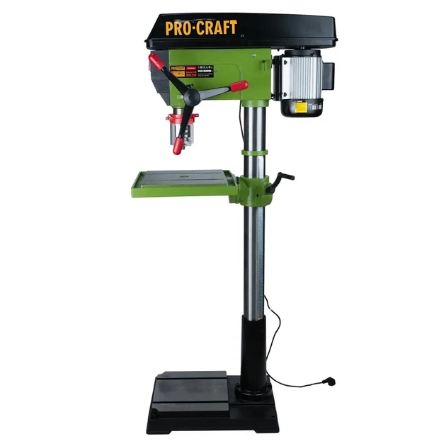 Procraft BD2250 — свердлильний верстат 1500 Вт, 12 швидкостей, патрон 5-32 мм, конус Морзе, лещата в комплекті - Фото 1 Procraft BD2250 — свердлильний верстат 1500 Вт, 12 швидкостей, патрон 5-32 мм, конус Морзе, лещата в комплекті - зображення 1
