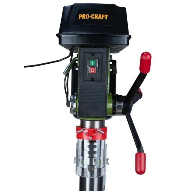 Procraft BD2250 — свердлильний верстат 1500 Вт, 12 швидкостей, патрон 5-32 мм, конус Морзе, лещата в комплекті - Фото 2 Procraft BD2250 — свердлильний верстат 1500 Вт, 12 швидкостей, патрон 5-32 мм, конус Морзе, лещата в комплекті - зображення 2