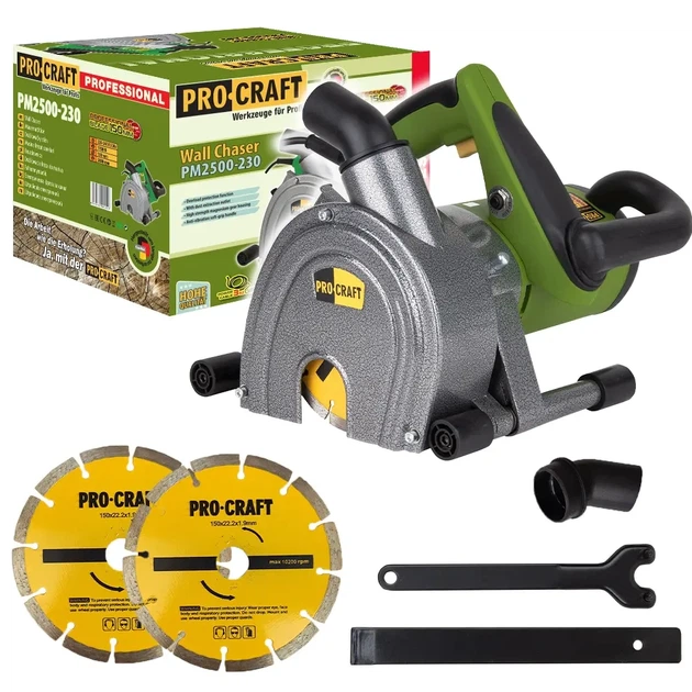 Штроборіз Procraft PM2500-230 - Фото 1 Штроборіз Procraft PM2500-230 - зображення 1