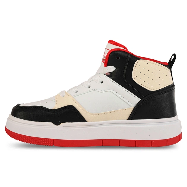 Кроссовки высокие детские для спорта и прогулок SP-Sport Kid's Edition 603-1 размер 34 White-Black-Red - изображение 2