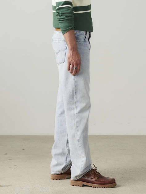 Джинси Regular Fit чоловічі Levi`s 555 Relaxed Straight 000LO-0005 W31L32 Світло-блакитні (5401157407905) - зображення 3