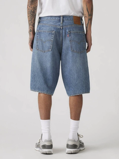 Spodenki męskie bermudy bawełniane Levi`s 478 Baggy Shorts 001JM-0005 31 Niebieskie (5401187061399) - obraz 2