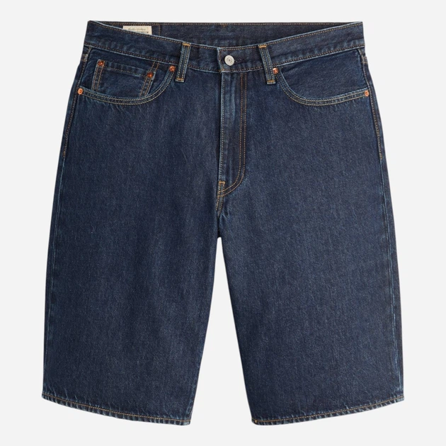 Spodenki męskie bermudy bawełniane Levi`s 478 Baggy Shorts 001JM-0009 31 Granatowe (5401187452319) - obraz 5
