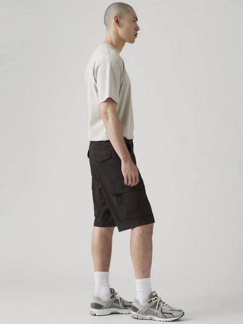 Spodenki męskie bermudy bawełniane Levi`s Carrier Cargo 001KG-0011 32 Czarne (5401157853122) - obraz 4