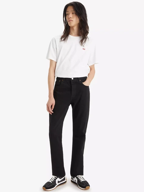 Jeansy regular fit męskie Levi's 501 Original 00501-0165 38-32 Grafitowe (5412456105805) - obraz 4