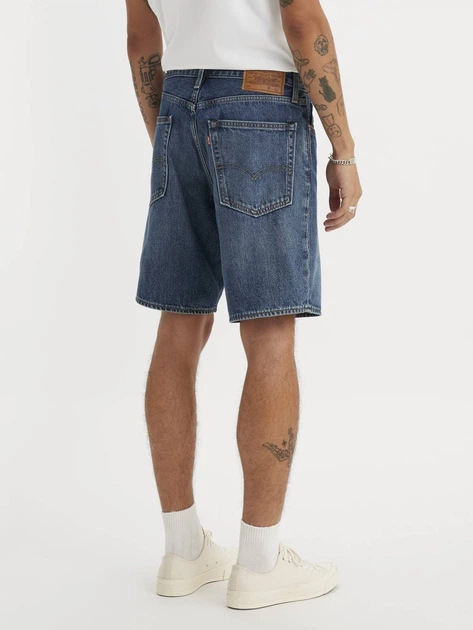 Spodenki męskie jeansowe Levi's A8461-0003 32 Niebieskie - obraz 2