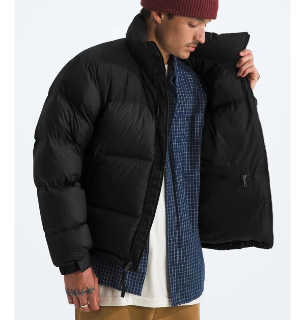 Куртка мужская The North Face 1996 Retro Black L Чорний NF0A3C8DGOE - изображение 4