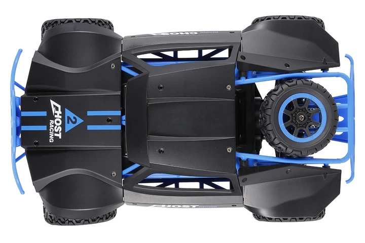 Машинка на р/у (радиоуправлении) 1:18 HB Toys Ралли 4WD на аккумуляторе, синий (HB-DK1802) - изображение 4