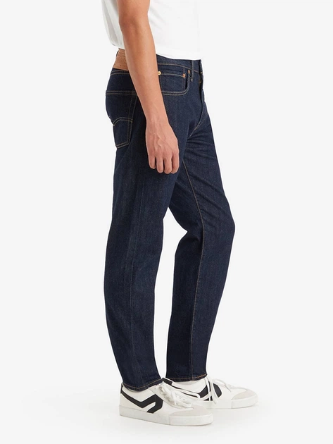 Jeansy regular fit męskie Levi`s 502 Taper 29507-0280 W33L32 Granatowe (5400599668813) - obraz 3