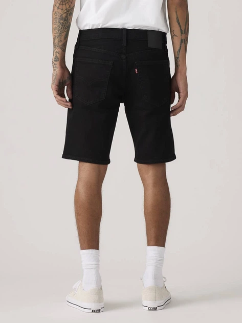 Шорти джинсові подовжені чоловічі Levi's 405 Standard Shorts 39864-0037 32 Чорні (5400898960489) - зображення 2