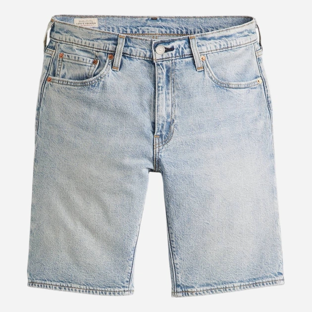 Spodenki męskie bermudy bawełniane Levi`s 405 Standard Shorts 39864-0177 32 Błękitne (5401030607101) - obraz 5