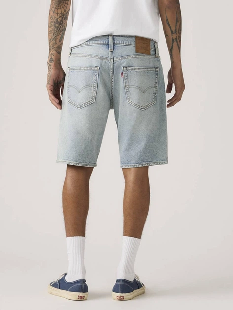 Spodenki męskie bermudy bawełniane Levi`s 405 Standard Shorts 39864-0210 32 Jasnobłękitne (5401030719767) - obraz 2