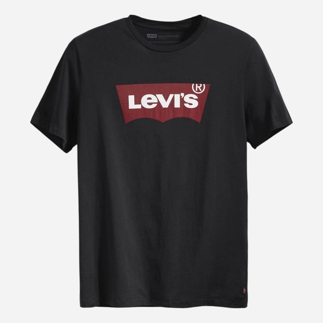 Koszulka męska bawełniana Levi's Graphic Setin Neck 17783-0137 L Czarna (5415211983601) - obraz 4