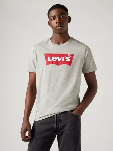 Футболка бавовняна чоловіча Levi's Graphic Setin Neck 17783-0138 S Graphic H21 (5415211983243) - зображення 3