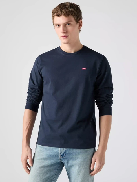 Лонгслів чоловічий Levi's Ls Original Hm 72848-0001 S Синій (5400599781994) - зображення 3