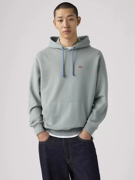 Bluza z kapturem męska Levi`s The Original Hm 34581-0060 L Szara (5401187828459) - obraz 3