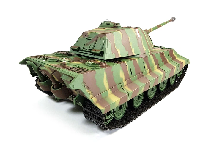 Танк на радиоуправлении с пневмопушкой и инфракрасным боем модель 1:16 Heng Long King Tiger Porsche 30155 - Фото 8 Танк на радиоуправлении с пневмопушкой и инфракрасным боем модель 1:16 Heng Long King Tiger Porsche 30155 - изображение 8